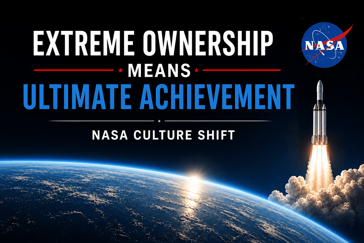 Extreme Ownership Means Ultimate Achievement: NASA Culture Shift